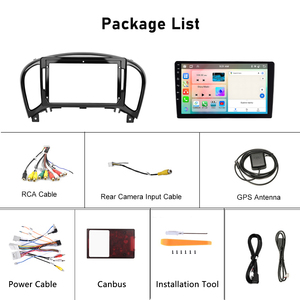 Autoradio Android Podofo 4+64G 9'' con Carplay e Android <span class=keywords><strong>Auto</strong></span> per Nissan Infiniti ESQ/Nissan <span class=keywords><strong>JUKE</strong></span> 2014, IPS DSP GPS RDS WIFI, Vendita all'Ingrosso - Product Image 6