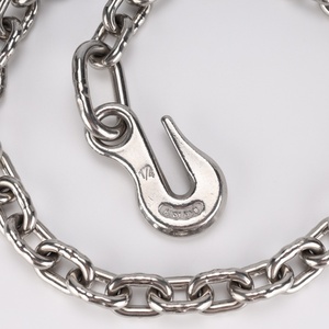 OEM ODM 5 мм 6 мм 7 мм из нержавеющей стали звено цепи с крюком для продажи - Product Image 1