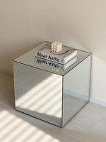 Cube d'affichage en acrylique miroir 30*30*30cm Boîte en lucite miroir