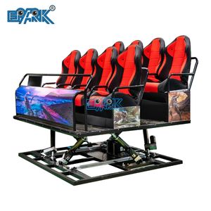 Arcade Business Virtual Reality Simulator Platform VR Mini Cabin 9D VR Family Simulator 6 Seater 5D Cinema - Product Image 4