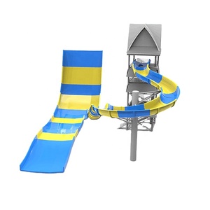 Dalang thương hiệu công viên nước Aqua sợi thủy tinh trượt nước hồ bơi ống trượt Công Viên Nước thiết bị với giá danh sách - Product Image 1