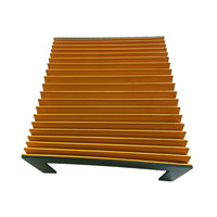 Couverture de soufflet d'accordéon de machine de super haute qualité Housse de protection télescopique flexible en tissu de nylon