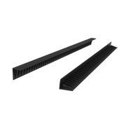 Couvre-fente de cuisinière en silicone résistant à la chaleur personnalisé avec insert en forme de cale, bande de remplissage antidérapante pour fentes de comptoir de cuisine, service OEM ODM