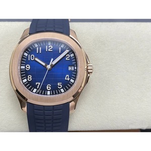Reloj mecánico impermeable de súper calidad, movimiento de fábrica 330, esfera 5167 luue, reloj de buceo con correa azul oscuro, 193g - Product Image 2