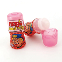 Bonbons liquides en forme de boule à lécher amusants, saveurs de fruits mélangés halal en gros