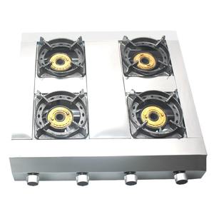 Estufa de horno comercial de alta presión Fuego <span class=keywords><strong>feroz</strong></span> Horno de presión media de varios cabezales Estufa de 6 orificios para restaurantes - Product Image 2