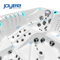 Baignoire à hydromassage JOYEE pour 5 personnes, système Balboa, bain à remous en acrylique, spa extérieur, spa extérieur le plus vendu