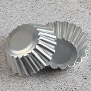 <span class=keywords><strong>Moule</strong></span> à tarte aux œufs, <span class=keywords><strong>moule</strong></span> à pudding à la gelée, <span class=keywords><strong>Mini</strong></span> <span class=keywords><strong>moule</strong></span> à pain épaissi de 1mm épaissi de 1mm ustensiles de cuisson ronds - Product Image 4