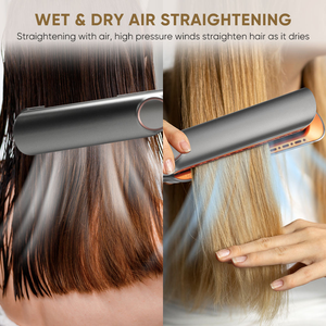Professional Custom Wind <strong>Hair</strong> <strong>Straightener</strong> Fast Heating <strong>Ceramic</strong> Plate LED Digital USB Negative Ion Electric Household Model - Product Image 6