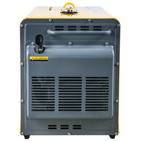 Générateur diesel silencieux portable VISION 5KW DG6500LN, démarrage électrique, monophasé, faible bruit, ATS, homologué CE, 50/60Hz