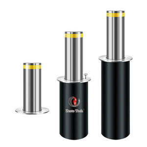 Bolardo Hidráulico con Control Remoto de Subida y Bajada Automática Electrónica de 2s, Fácil Instalación y Mantenimiento para Tráfico Vial - Product Image 1
