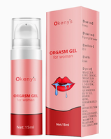 Gel d'orgasme pour femmes Okeny 15ml – Sensation améliorée, confort et plaisir – Spray liquide pour l'orgasme et retardateur