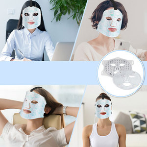 OEM cute cartoon cat PDT <b>mask</b> flexible foldable silicone cold compress red light facial <b>mask</b> digital remote full accessory set - Product Image 2