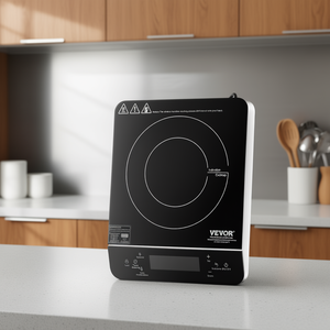 Placa de Inducción Vevor de 1800W, Hornilla Portátil de Sobremesa con Control Táctil y Superficie de Vidrio - Product Image 2
