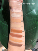 Personnalisé Fournisseur Professionnel Nouveau fond de teint OEM Fond de teint mat Vente en gros Maquillage liquide Fond de teint végétalien