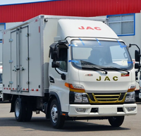 La Chine Usine Vente Directe de JAC 4X2 5tonnes Cargo Box Camion JAC 4X2 Camion Camion avec Bon Prix