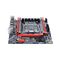 Tarjeta Madre para PC Gamer, Placa Base LGA 2011-V3, Canal Dual, Placa Madre DDR3 DDR4 X99 para Computadora de Escritorio