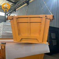 Vente en gros d'usine, benne à ordures standard de grande taille, benne à ordures pour chantier de construction