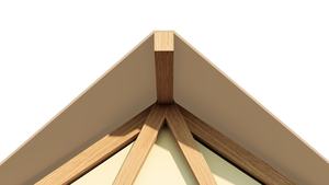 Tente de balcon double couche pour le camping forestier Tente de <span class=keywords><strong>terrasse</strong></span> de luxe avec structure à deux couches Tente de safari de camping avec balcon alpin - Product Image 4