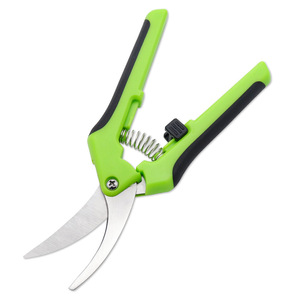 Garden Pruning Shears Stainless Steel Curved Mouth Bypass Pruner 10-20 Mm For Fruit Flower Trimming - Product Image 2