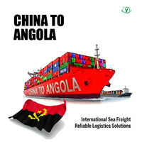 Service de logistique le moins cher d'Angola, expédition de fret de Chine vers l'Angola par voie aérienne/maritime, DDP porte à porte, express DHL/FedEx/UPS/Aramex