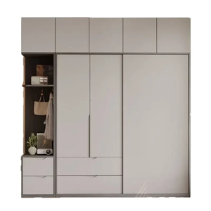 Armoire scandinave sur mesure, directement de l'usine, organisation optimisée, mobilier de chambre principale, dressing sur mesure, durable - Product Image 1
