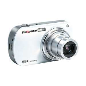 กล้องดิจิตอล Songdian Dc417 5K Ultra HD พร้อมเลนส์ซูมออปติคอล 7 เท่า สำหรับนักเรียนและเด็กผู้หญิง - Product Image 1