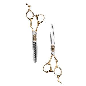 Ensemble de peignes professionnels en acier inoxydable pour salon, avec repose-doigts, design optimal pour la coupe, et ciseaux de coiffure économiques pour barbier - Product Image 5
