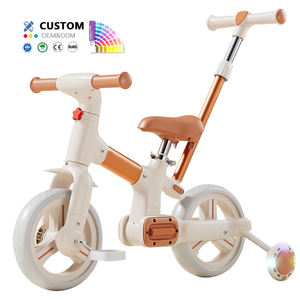 รถสามล้อเด็กอเนกประสงค์รุ่นล่าสุด พร้อมที่จับสำหรับเข็น 4-in-1 จักรยานทรงตัวสำหรับเด็ก - Product Image 3