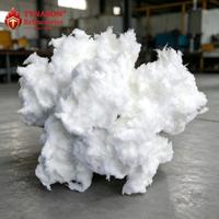 Algodón de Fibra Cerámica Resistente a Altas Temperaturas, Utilizado para Relleno de Espacios en Calderas y Protección Térmica