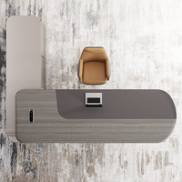 Ensemble bureau et chaise de direction Boss - Style moderne, luxe léger, haut de gamme, usage commercial