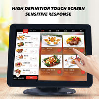Pantalla táctil de 13,3 pulgadas, Terminal POS todo en uno, máquina registradora, dispositivo de cajero, Software de sistemas Pos para restaurante minorista
