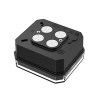 Feux arrière de remorque sans fil 12V norme européenne, éclairage LED magnétique pour camion, éclairage ambiant, feux LED pour remorque de voiture