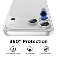 Protection d'objectif arrière colorée à paillettes effet diamant pour iPhone 16 15 Pro Max 14, avec anneau métallique, protection d'écran de qualité AAA dureté 9H