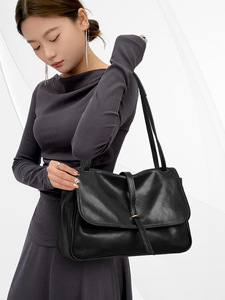 Nuevas Bolsas de Mensajero de Alta Calidad para Mujer, Bolsos de Mano de Cuero Genuino, Bolsos Cruzados, Bolsos de Hombro para Mujer, Bolsos Tote con Asa Superior - Product Image 2