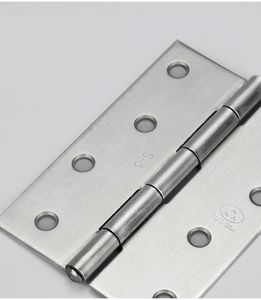 บานพับประตูสแตนเลสแบบเปิดแบนตลับลูกปืนรับน้ำหนักบานพับประตูสำหรับงานหนัก - Product Image 1