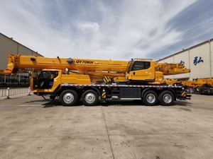 Grue mobile QY70K5D/QY70KH, grue de chantier de 70 tonnes, grue de camion lourde pour la construction avec une forte capacité de charge - Product Image 4