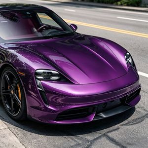 Film vinyle liquide violet nuit pour voiture, finition métallique liquide brillante pour le changement de couleur et la protection de la <span class=keywords><strong>carrosserie</strong></span> automobile - Product Image 3