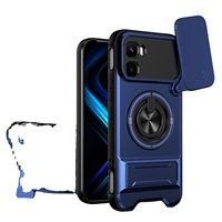 Étui de téléphone Infinix GT 50 Pro 5G avec support rotatif à aspiration magnétique, résistant aux chocs, protection coulissante de l'objectif