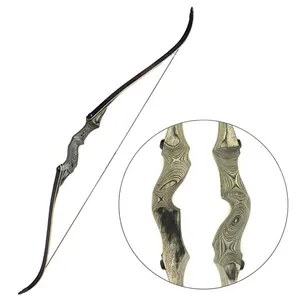 Boog 30-50lbs 60Inch Take Down Jacht Boog Voor Rechts/Links Hand Houten Riser Recurve Boog Nieuwe-Tech ledematen Schieten Outdoor