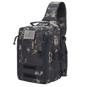 HBS01 Mochila Táctica Impermeable de Nylon para Exteriores, Bolso de Hombro EDC, Riñonera Molle - Product Image 5