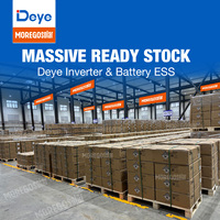 Armoire de batterie ESS extérieure Deye GE-F256 257 kWh 314 Ah LiFePO4, système de stockage d'énergie commercial, stock disponible