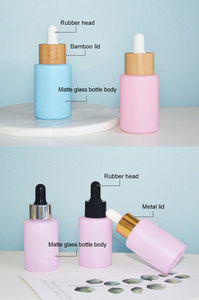 Botella de Vidrio Mate de Lujo con Gotero de 30 ml para Cosméticos, Cuidado de la Piel y Aceite Capilar - Product Image 4