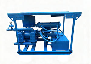 Pompe à béton hydraulique pour travaux de génie civil, pompe à coulis - Product Image 2