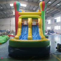 Château gonflable pour enfants de 9x4m, aire de jeux gonflable, château gonflable à sauter, toboggan gonflable, château gonflable à sauter