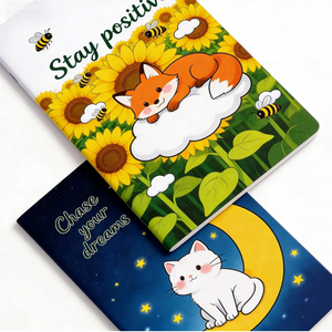 Cahiers pour enfants, carnets personnalisés en cuir souple, livres de bandes dessinées et mangas, technique d'impression, entreprise d'impression - Product Image 5