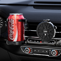 Support de tasse pour aérateur de voiture, pliable, réglable, rotatif à 360°, universel, pour bouteille de boisson, accessoires intérieurs de voiture