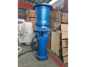 Qsz (H) dọc hệ thống thoát nước hệ thống thoát nước với dòng chảy hướng trục cánh quạt chìm điện lũ nước bơm sắt ly tâm lý thuyết - Product Image 4
