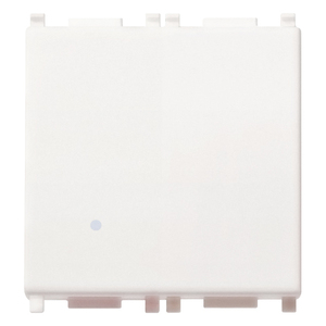 Diverter <b>Switch</b> 1P 20AX 2M White <b>Push</b> <b>Button</b> <b>Switches</b> - Product Image 1