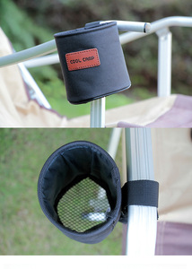 Silla de pesca bandeja de bebidas para pesca en la playa, portavasos de bicicleta de tela Oxford - Product Image 2